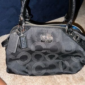 Authentic Coach Madison Logo Bag